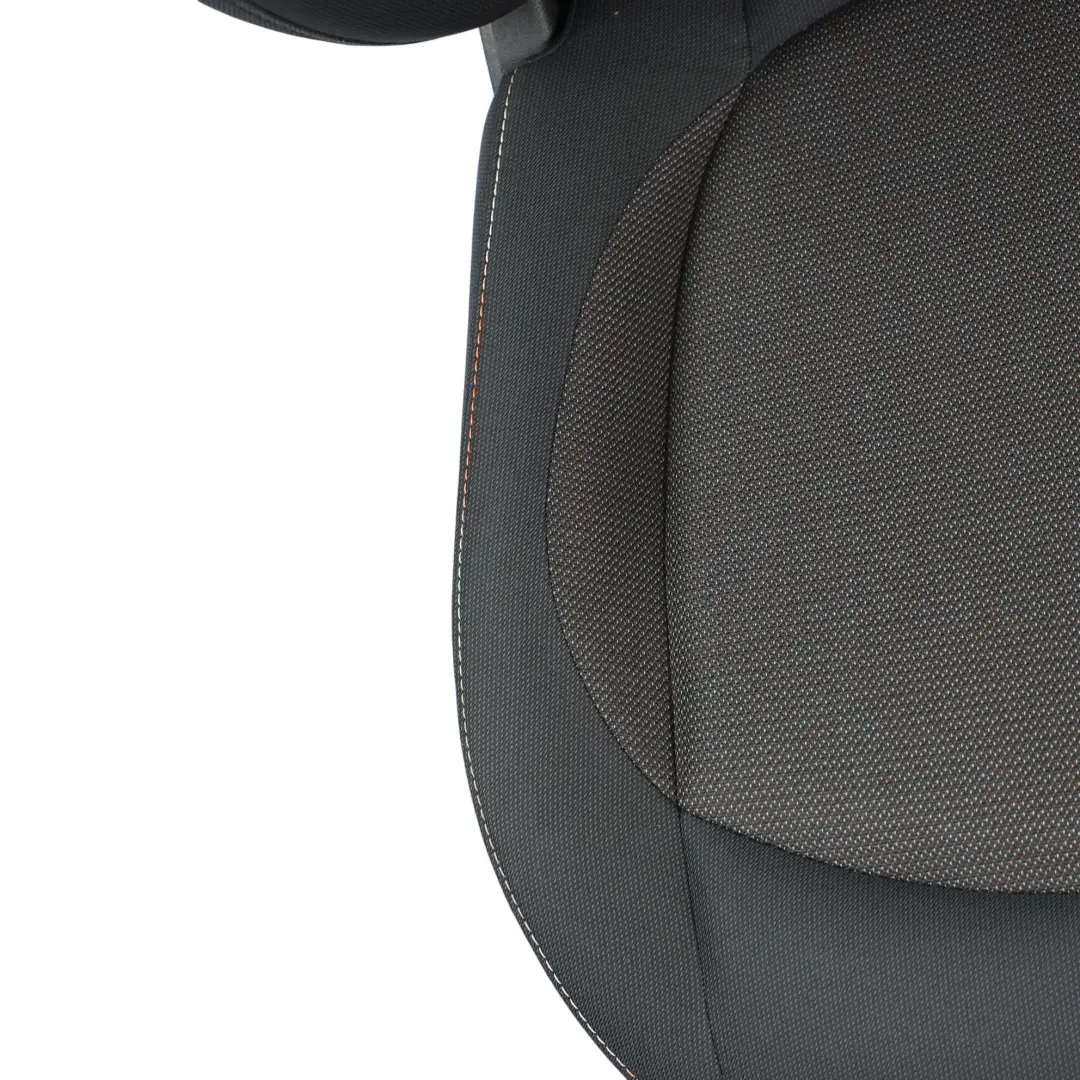Mini Cooper One F56 Front Left N/S Cloth Seat Fabric Firework / Carbon Black - SKU 7340223-2 - Part number 7340223