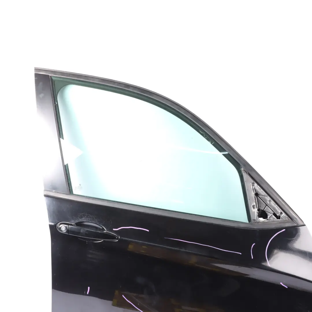 BMW X3 F25 Door Front Right O/S Schwarz 2 Black - 668 - SKU 7355804-SCH - Part number 7355804