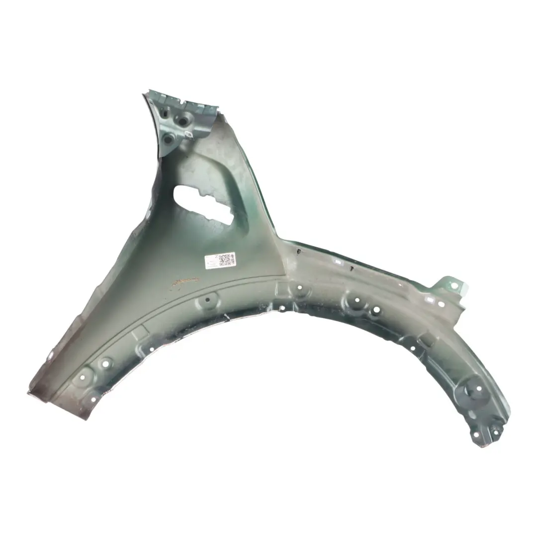 Front Wing Panel Left Side N/S British Racing Green II - B22 to Mini F55 F56 F57 with Part number 7374521 Mini F55 F56 F57 Front Wing Panel Left Side N/S British Racing Green II - B22 - SKU 7374521-BRGII - Part number 7374521
