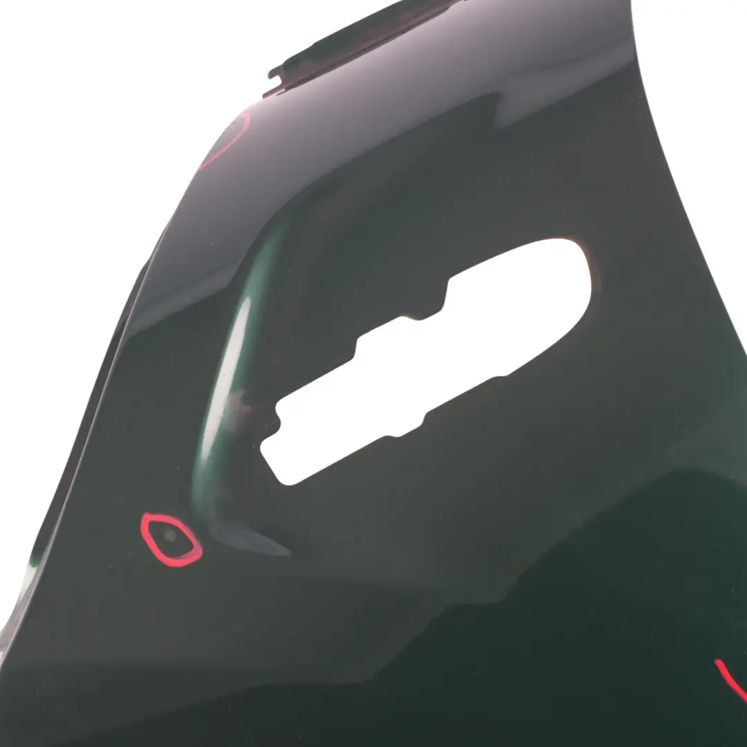 Front Wing Panel Left Side N/S British Racing Green II - B22 to Mini F55 F56 F57 with Part number 7374521 Mini F55 F56 F57 Front Wing Panel Left Side N/S British Racing Green II - B22 - SKU 7374521-BRGII - Part number 7374521
