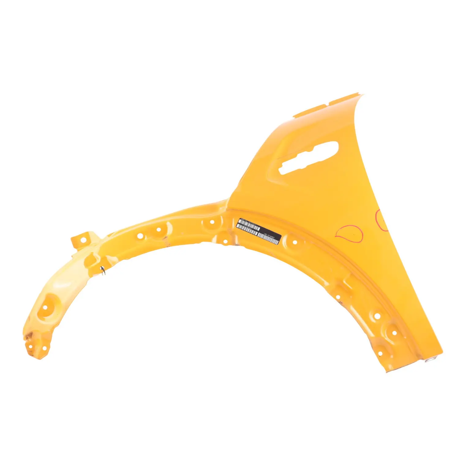 Mini F55 F56 Front Wing Panel Left Side N/S Volcanic Orange - B70