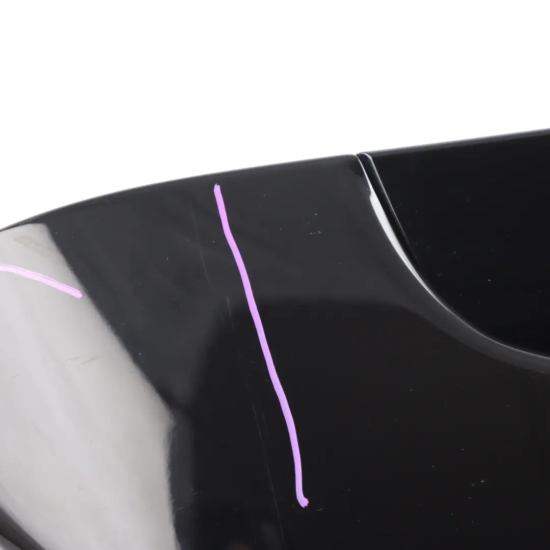Mini F56 Rear Spoiler John Cooper Works Trunk Lid Trim Spoiler Black - SKU 7375850-BLK - Part number 7375850