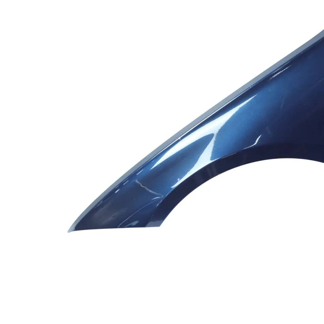 BMW F30 F31 Side Wing Panel Fender Front Left N/S Mediterranean Blue - C10 - SKU 7438439-MED - Part number 7438439