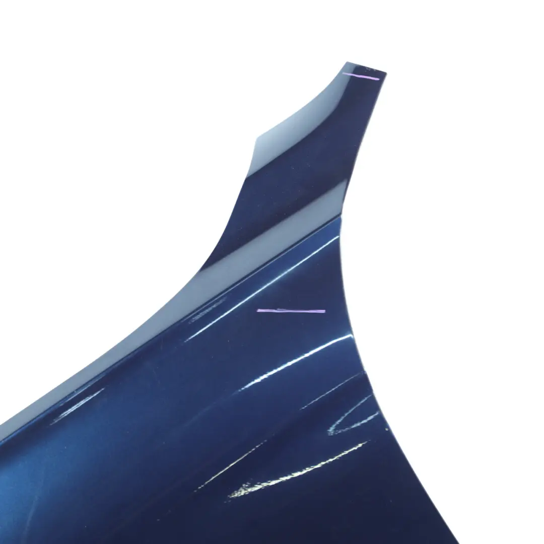 Side Wing Panel Fender Front Left N/S Mediterranean Blue - C10 to BMW F30 F31 with Part number 7438439 BMW F30 F31 Side Wing Panel Fender Front Left N/S Mediterranean Blue - C10 - SKU 7438439-MED - Part number 7438439