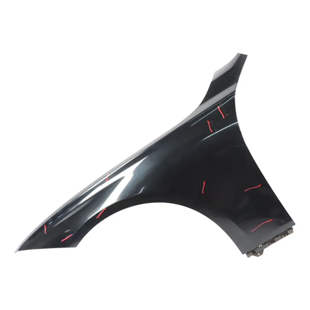 Side Panel BMW F30 F31 Wing Fender Front Left N/S Schwarz 2 Black - 668 to with Part number 7438439 Side Panel BMW F30 F31 Wing Fender Front Left N/S Schwarz 2 Black - 668 - SKU 7438439-SCH - Part number 7438439