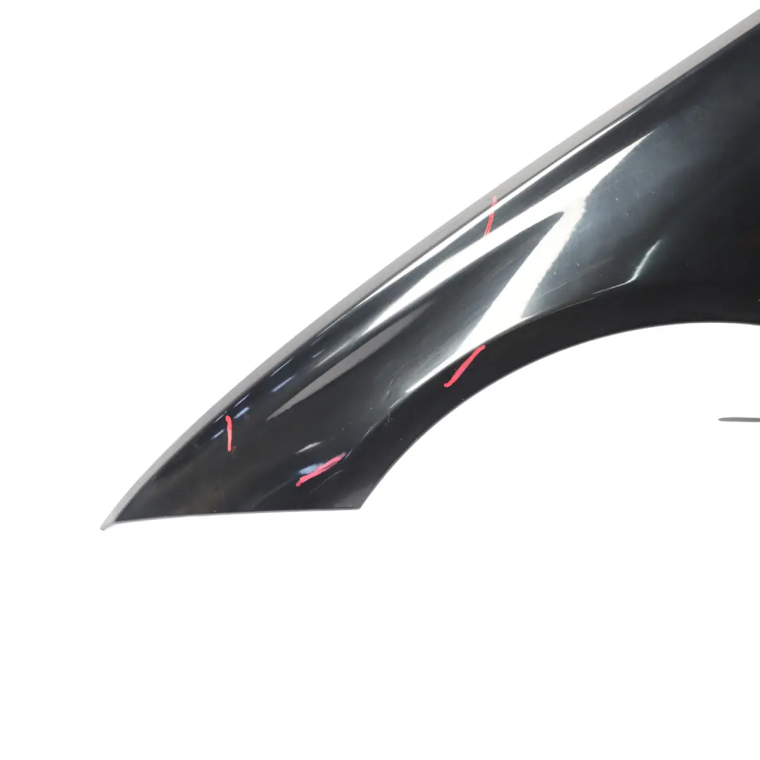  Side Panel BMW F30 F31 Wing Fender Front Left N/S Schwarz 2 Black - 668 - SKU 7438439-SCH - Part number 7438439