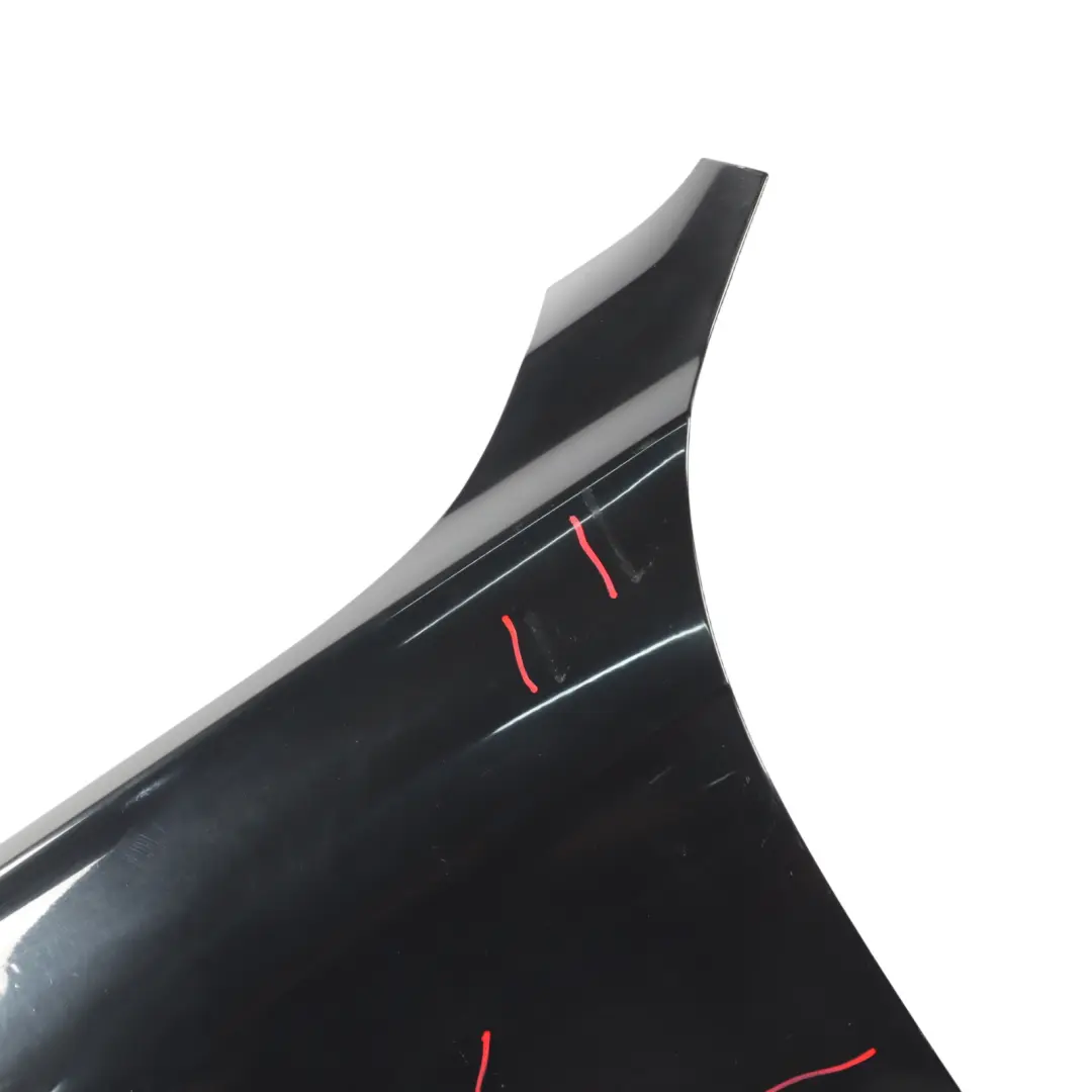 Side Panel BMW F30 F31 Wing Fender Front Left N/S Schwarz 2 Black - 668 to with Part number 7438439 Side Panel BMW F30 F31 Wing Fender Front Left N/S Schwarz 2 Black - 668 - SKU 7438439-SCH - Part number 7438439