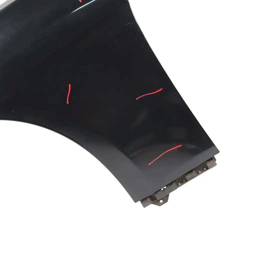 Side Panel BMW F30 F31 Wing Fender Front Left N/S Schwarz 2 Black - 668 to with Part number 7438439 Side Panel BMW F30 F31 Wing Fender Front Left N/S Schwarz 2 Black - 668 - SKU 7438439-SCH - Part number 7438439