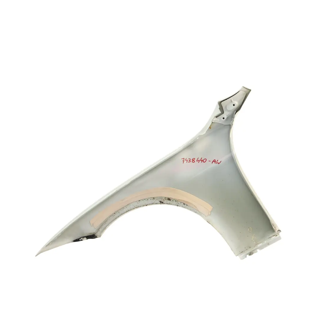  Front Wing Panel BMW F30 F31 Fender Right Side O/S Alpinweiss 3 White - 300 - SKU 7438440-AW - Part number 7438440
