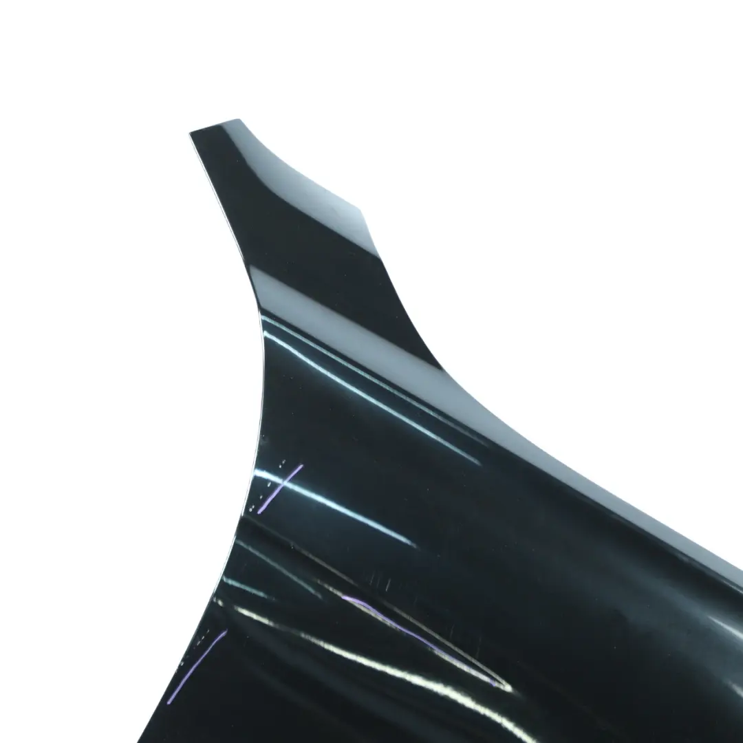 BMW F30 F31 Side Panel Wing Fender Front Right O/S Black Sapphire Metallic 475 - SKU 7438440-BS1 - Part number 7438440