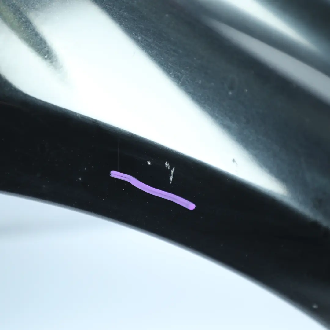 BMW F30 F31 Side Panel Wing Fender Front Right O/S Black Sapphire Metallic 475 - SKU 7438440-BS1 - Part number 7438440