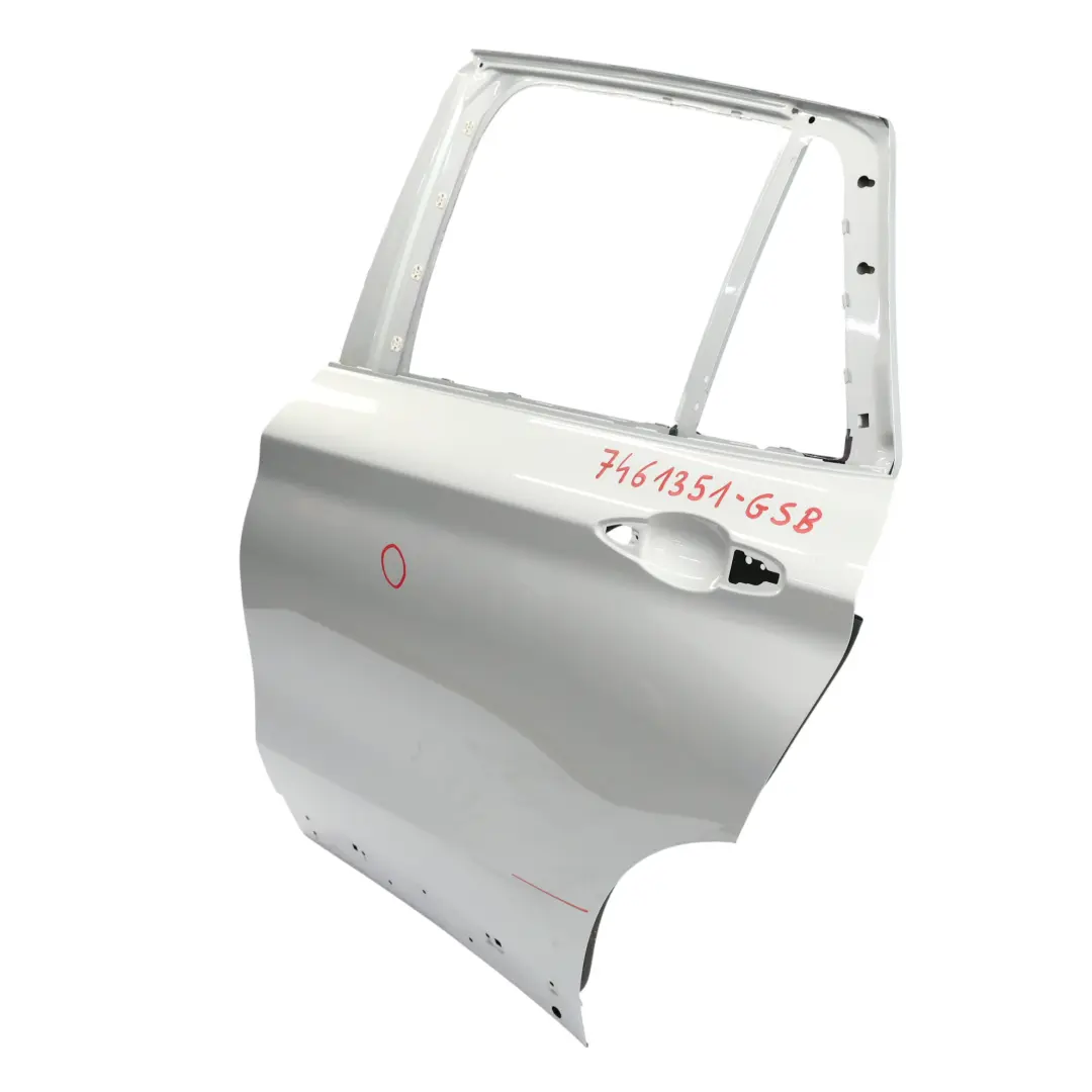 Porta Posteriore Sinistra Glacier Silber Silver Metallic - A83 per BMW X1 F48 con numero di parte 7461351 BMW X1 F48 Porta Posteriore Sinistra Glacier Silber Silver Metallic - A83 - SKU 7461351-GSB - Numero di parte 7461351