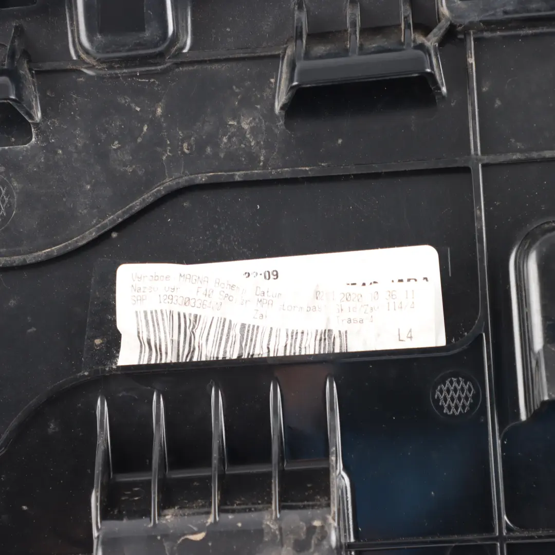 Spoiler Boot Trunk Lid Panel Storm Bay Metallic - C3N to BMW F40 M Sport Rear with Part number 7490371 BMW F40 M Sport Rear Spoiler Boot Trunk Lid Panel Storm Bay Metallic - C3N - SKU 7490371-SBA - Part number 7490371