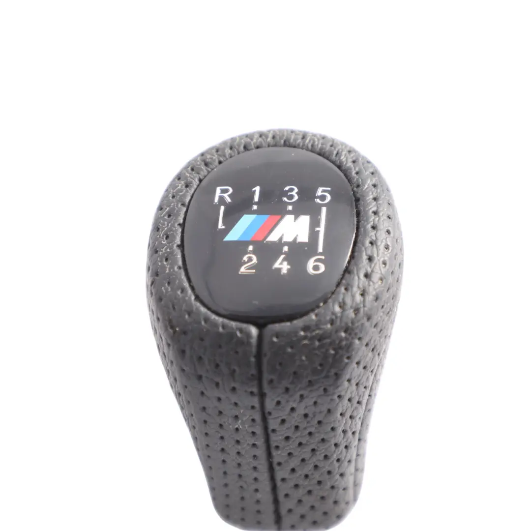 BMW E46 X3 E83 Z4 E85 Gear Shift Lever Knob 6 Speed Black - SKU 7520201 - Part number 7520201