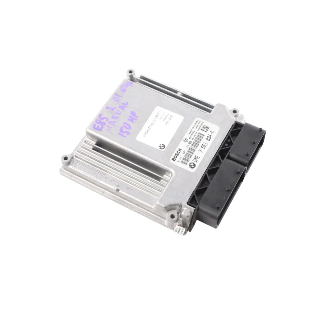 N46 150HP Engine ECU DME 7561834 Manual to BMW E85 E87 E90 120i 320i with Part number 7565301 BMW E85 E87 E90 120i 320i N46 150HP Engine ECU DME 7561834 Manual - SKU 7561834-21 - Part number 7565301