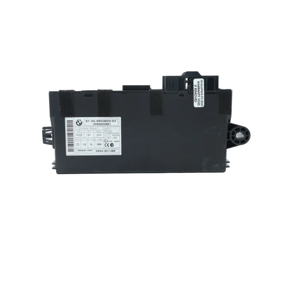 Mini Cooper R55 R56 N12 1.6 120HP ECU Unit Kit DME CAS3 2 Keys Lock - SKU 7600020-12 - Part number 7600020