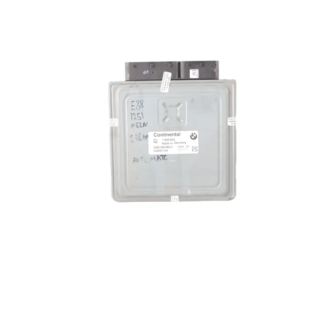 BMW E88 E90 E91 E92 125i 325i N52N 218HP Engine ECU Kit DME Automatic - SKU 7609656-4 - Part number 7609656