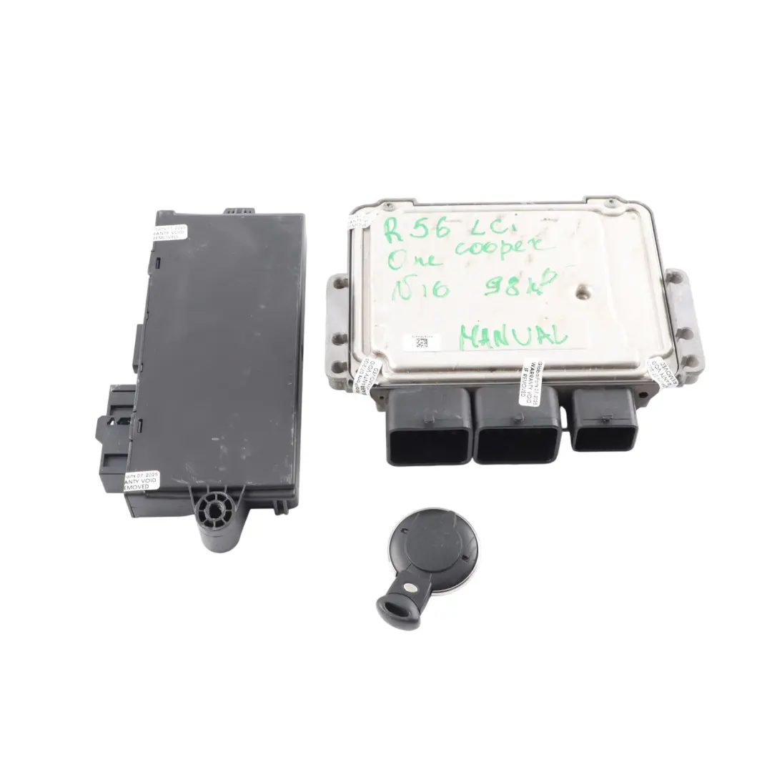 Mini R55 R56 LCI R60 One N16 98HP Engine Control ECU Kit DME Manual - SKU 7627520-5 - Part number 7627520