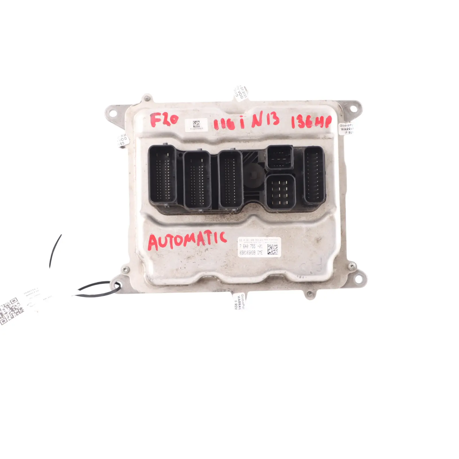 BMW F20 F21 F30 F31 N13 116i 316i 136HP Engine Control ECU DME 7640755 Automatic