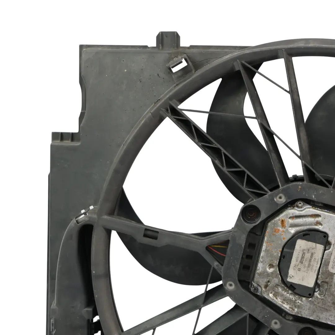 BMW E60 E61 LCI Diesel Radiator Fan Housing Motor 600W - SKU 7801657-5 - Part number 7801657