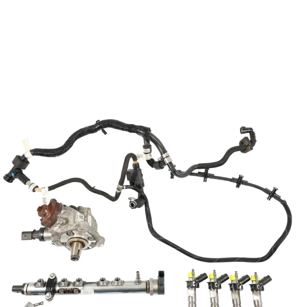 BMW E90 E91 325D 330D N57 Zestaw Układu Wtryskowego Przewody Pompa Listwa - SKU 7805428-11 - Numer Części 7805428