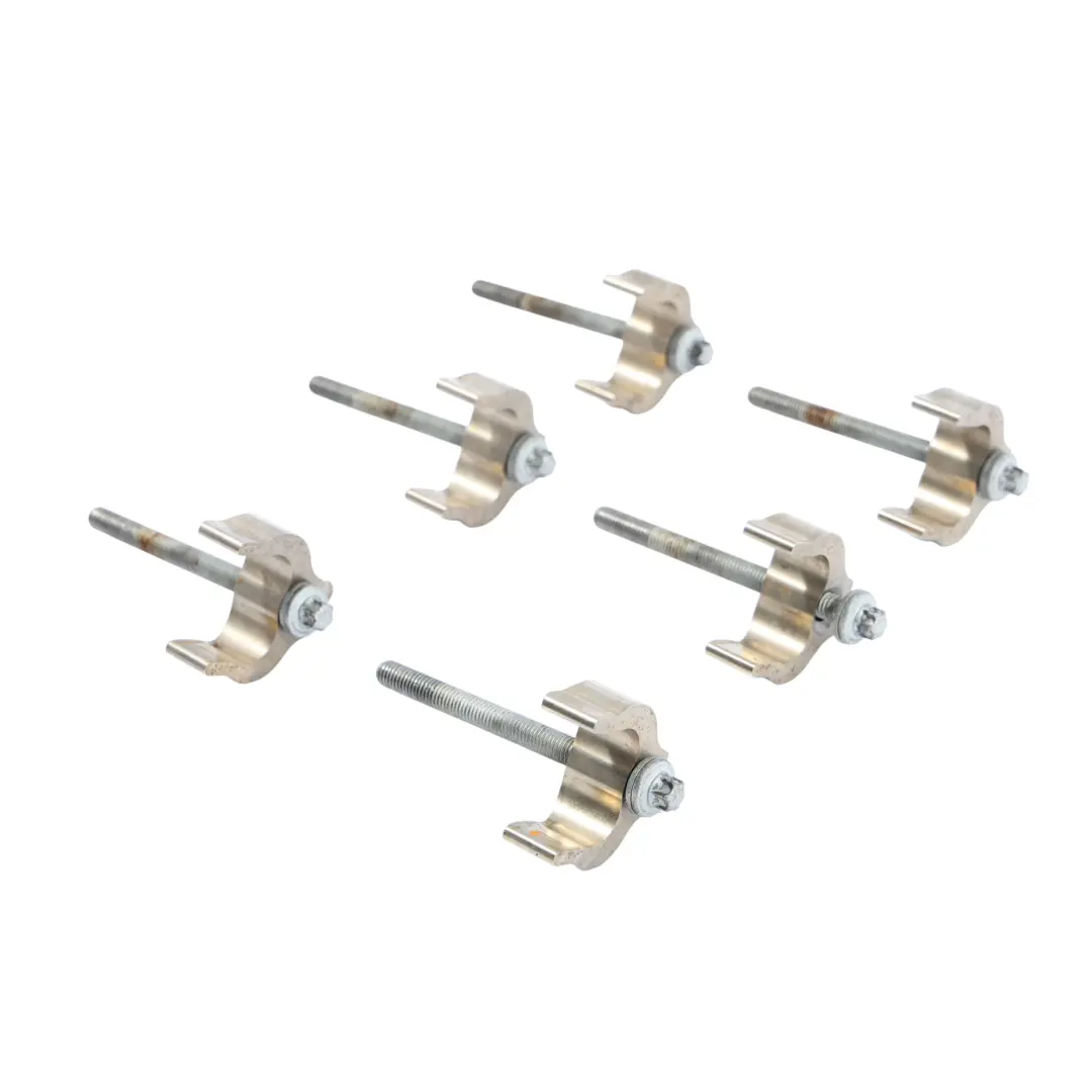 Injector Clamps BMW E81 E90 F10 F20 F30 Clamping Jaw Set of 6 Diesel to Fuel with Part number 7809798 Fuel Injector Clamps BMW E81 E90 F10 F20 F30 Clamping Jaw Set of 6 Diesel - SKU 7809798-2 - Part number 7809798