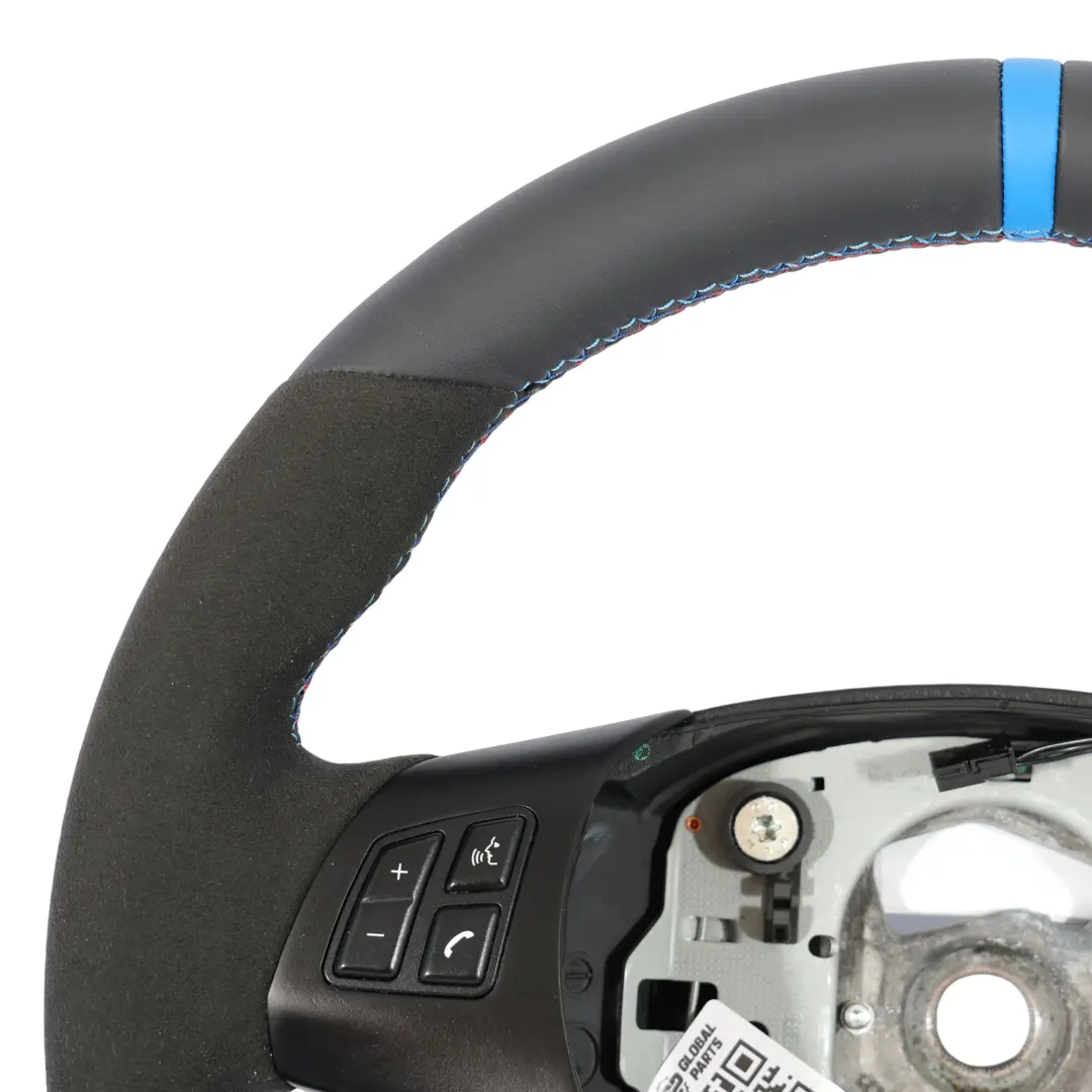 NEU Leder / Alcantara M-Sport Lenkrad Sportlenkrad für BMW E81 E82 E87 E90 E91 E92 mit Teilenummer 7839114 BMW E81 E82 E87 E90 E91 E92 NEU Leder / Alcantara M-Sport Lenkrad Sportlenkrad - SKU 7839114-9 - Teilenummer 7839114