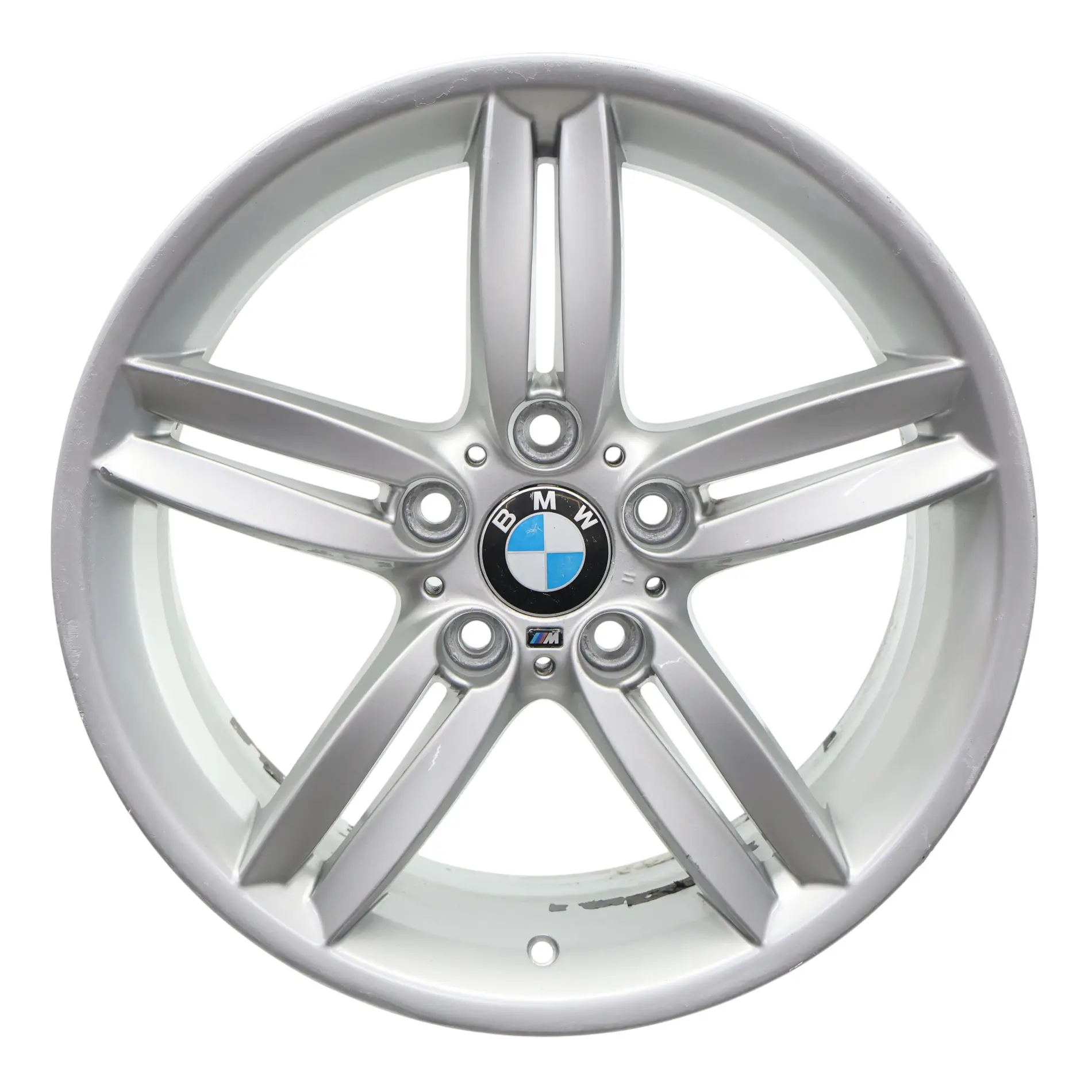 BMW E81 E87 Cerchio Posteriore In Lega 18" 8,5J M Doppie Razze 208 7839305