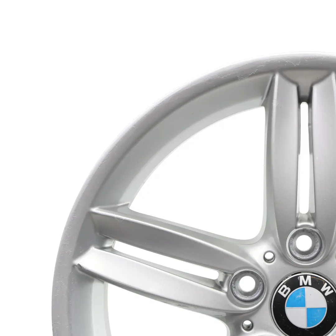 Alloy Wheel Rim 18" 8,5J M Double Spoke 208 to BMW E81 E87 Rear with Part number 7839305 BMW E81 E87 Rear Alloy Wheel Rim 18" 8,5J M Double Spoke 208 - SKU 7839305-2 - Part number 7839305