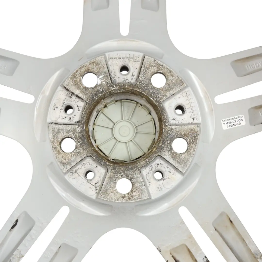BMW F10 F12 Cerchio Ruota Lega Posteriore Argento 9J 19" ET:44 - SKU 7842653-11 - Numero di parte 7842653