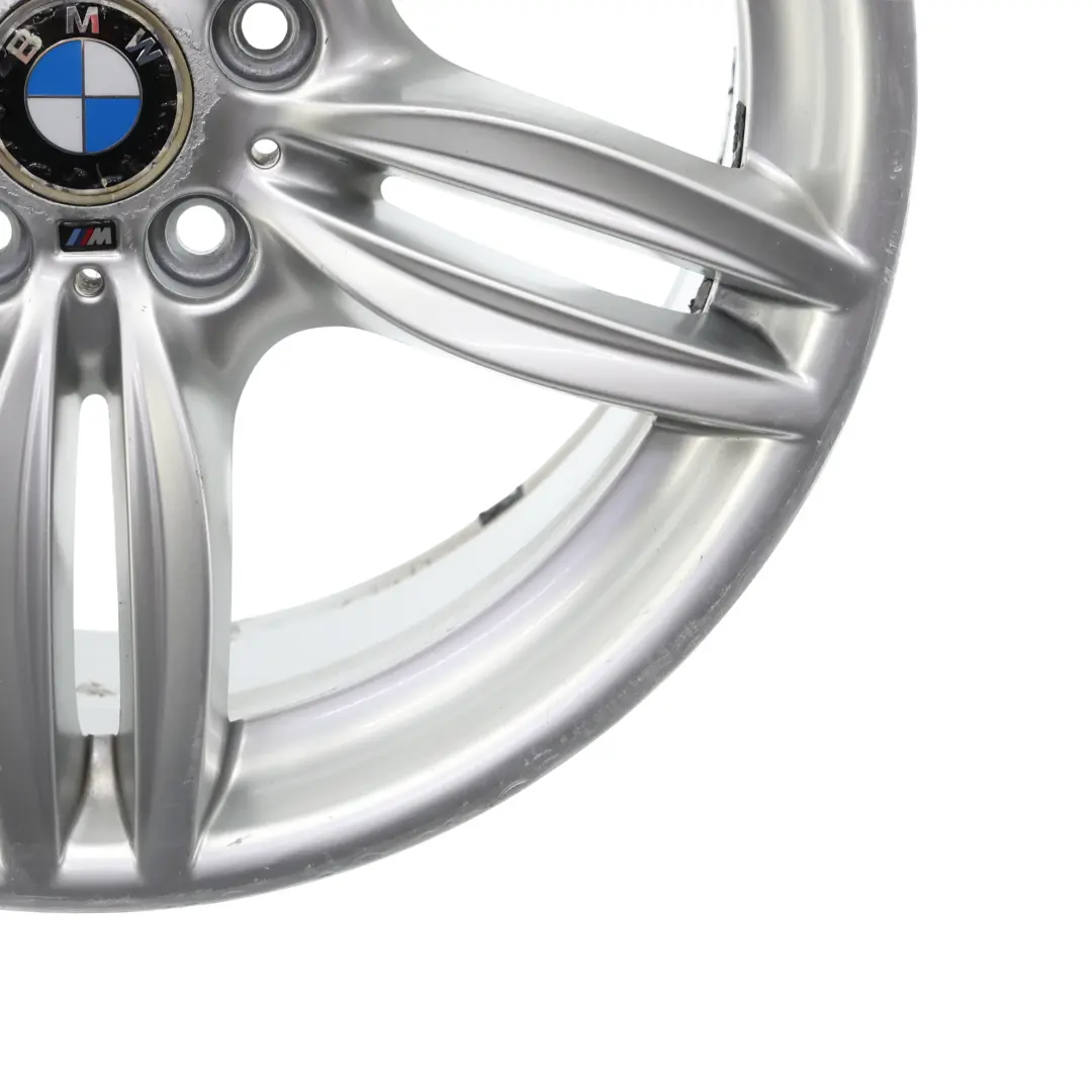 Rim Alloy Rear M Double Spoke 351 Silver 9J 19" ET:44 to BMW F10 F12 Wheel with Part number 7842653 BMW F10 F12 Wheel Rim Alloy Rear M Double Spoke 351 Silver 9J 19" ET:44 - SKU 7842653-11 - Part number 7842653