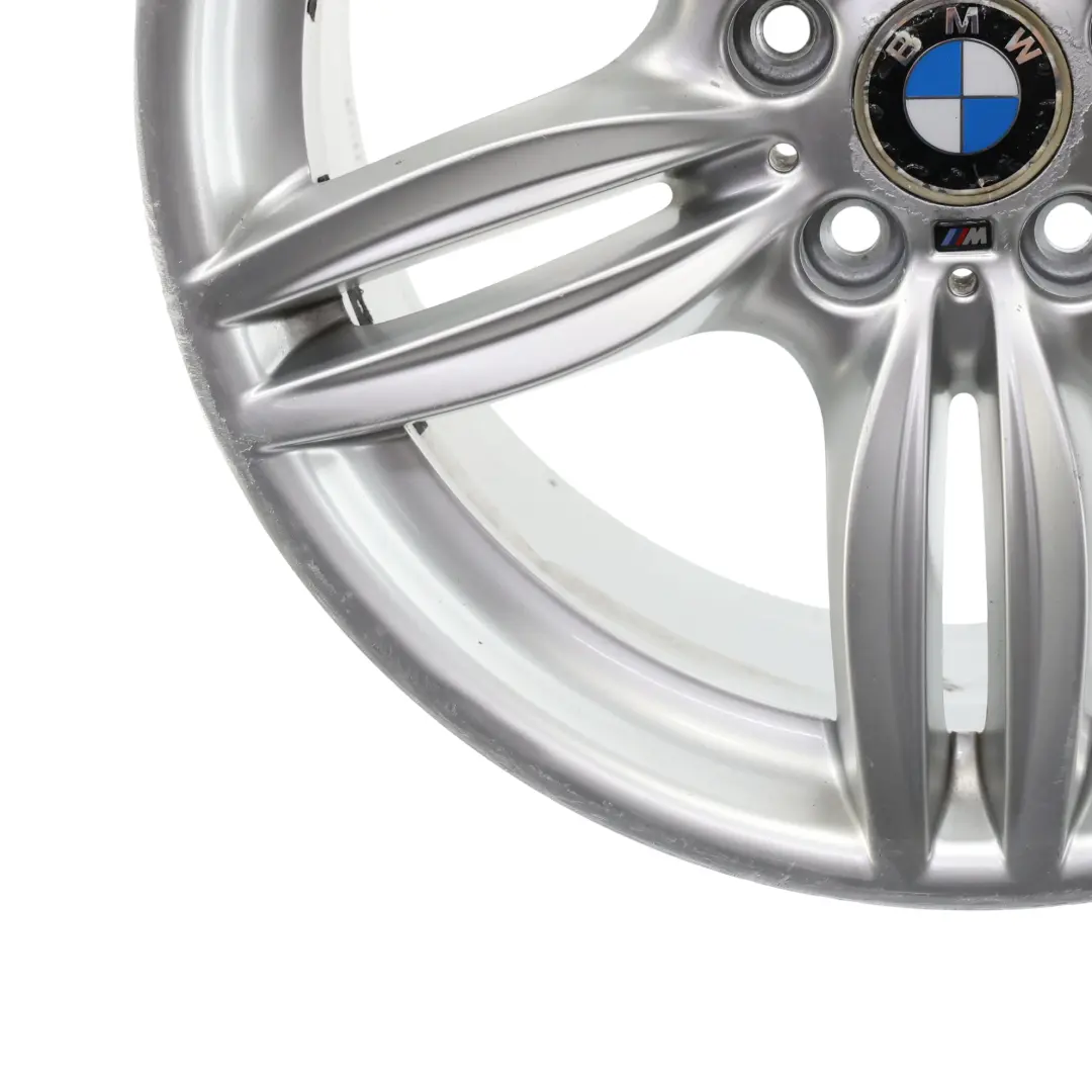 Rim Alloy Rear M Double Spoke 351 Silver 9J 19" ET:44 to BMW F10 F12 Wheel with Part number 7842653 BMW F10 F12 Wheel Rim Alloy Rear M Double Spoke 351 Silver 9J 19" ET:44 - SKU 7842653-11 - Part number 7842653