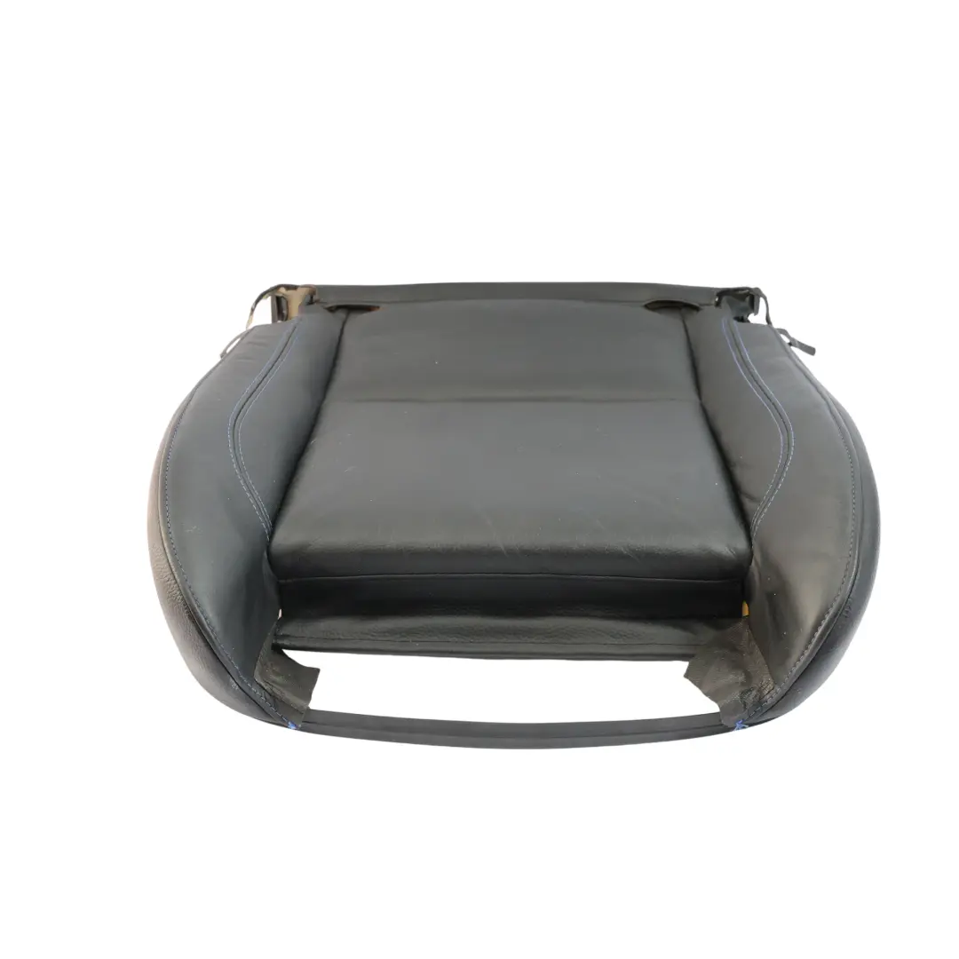 BMW E92 Front Seat Bottom Cover Heated Leather Black - SKU 7843052 - Part number 7843052
