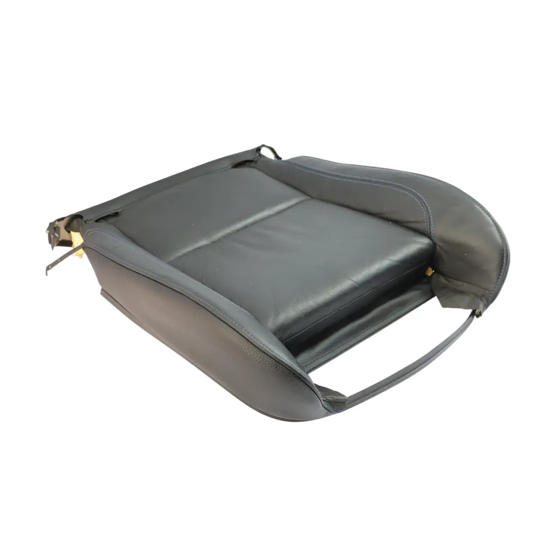 Front Seat Bottom Cover Heated Leather Black to BMW E92 with Part number 7843052 BMW E92 Front Seat Bottom Cover Heated Leather Black - SKU 7843052 - Part number 7843052