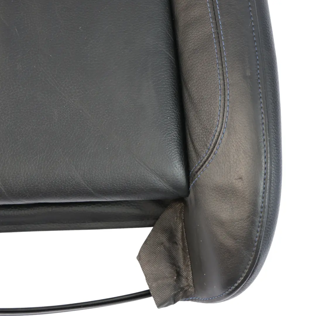 BMW E92 Front Seat Bottom Cover Heated Leather Black - SKU 7843052 - Part number 7843052