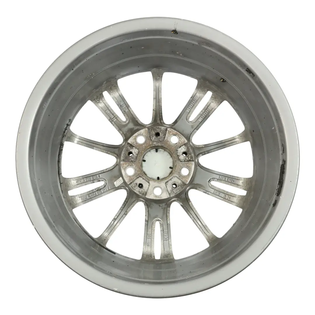 Ferricgrey Leicht Metall Felge 18" ET:34 8J M Spider Speiche 193 für BMW E90 E91 E92 mit Teilenummer 7843839 BMW E90 E91 E92 Ferricgrey Leicht Metall Felge 18" ET:34 8J M Spider Speiche 193 - SKU 7843839-1 - Teilenummer 7843839