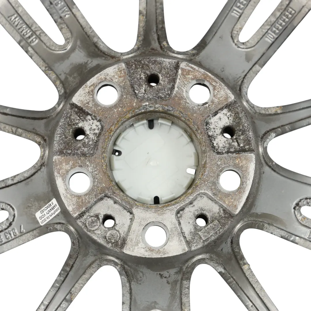 Ferricgrey Alloy Wheel Rim 18" ET:34 8J M Spider Spoke 193 to BMW E90 E91 E92 with Part number 7843839 BMW E90 E91 E92 Ferricgrey Alloy Wheel Rim 18" ET:34 8J M Spider Spoke 193 - SKU 7843839-1 - Part number 7843839