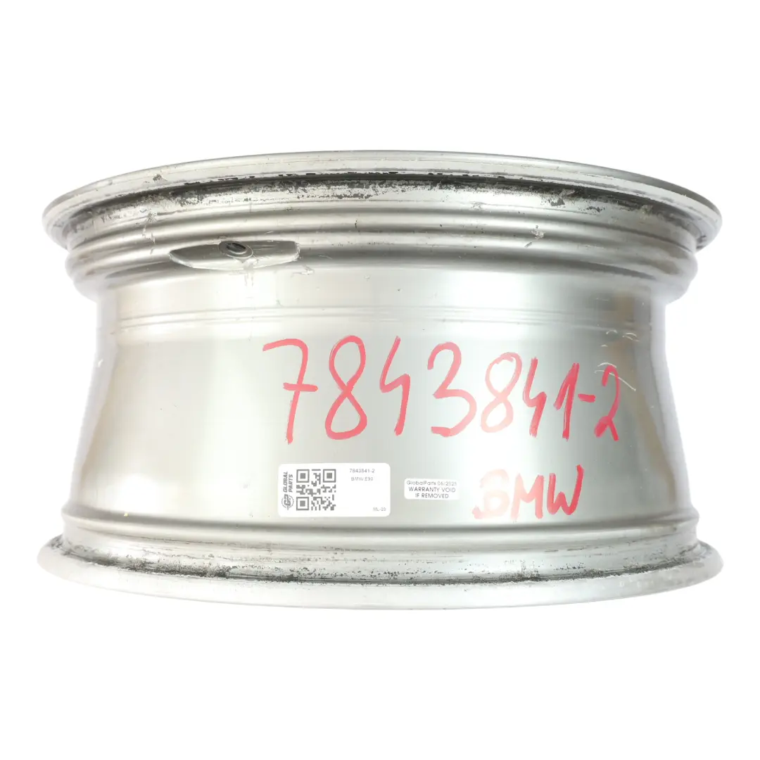 BMW E90 E91 Ferricgrey Hinterradfelge 18" ET:37 8.5J M Spider Speiche 193 - SKU 7843841-2 - Teilenummer 7843841