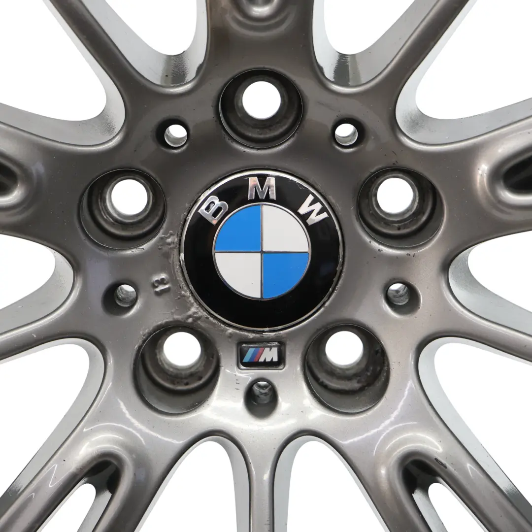 Cerchio Lega Posteriore Ferricgrey 18" ET:37 8.5J M Spider Spoke 193 per BMW E90 E91 con numero di parte 7843841 BMW E90 E91 Cerchio Lega Posteriore Ferricgrey 18" ET:37 8.5J M Spider Spoke 193 - SKU 7843841-5 - Numero di parte 7843841