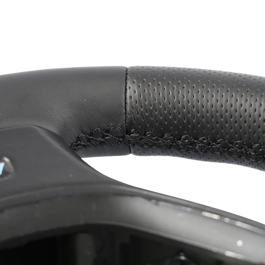 BMW F01 LCI F10 F11 NEW Black Leather M Sport Thick Steering Wheel Paddle Shift - SKU 7844103-3 - Part number 7844103