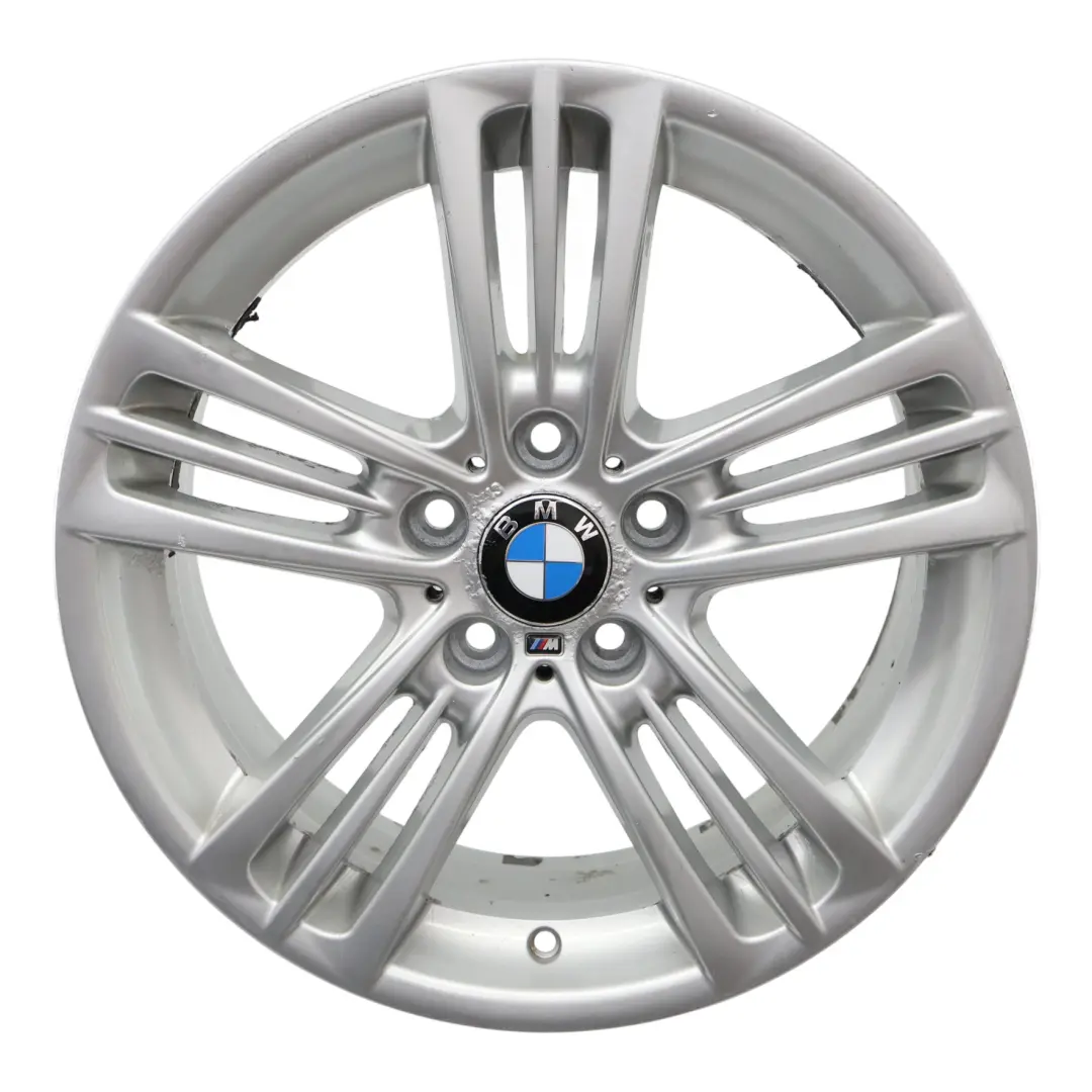Rim BMW X3 F25 X4 F26 Silver Alloy 18" M Star Spoke 8J ET:43 to Wheel with Part number 7844249 Wheel Rim BMW X3 F25 X4 F26 Silver Alloy 18" M Star Spoke 8J ET:43 - SKU 7844249-4 - Part number 7844249