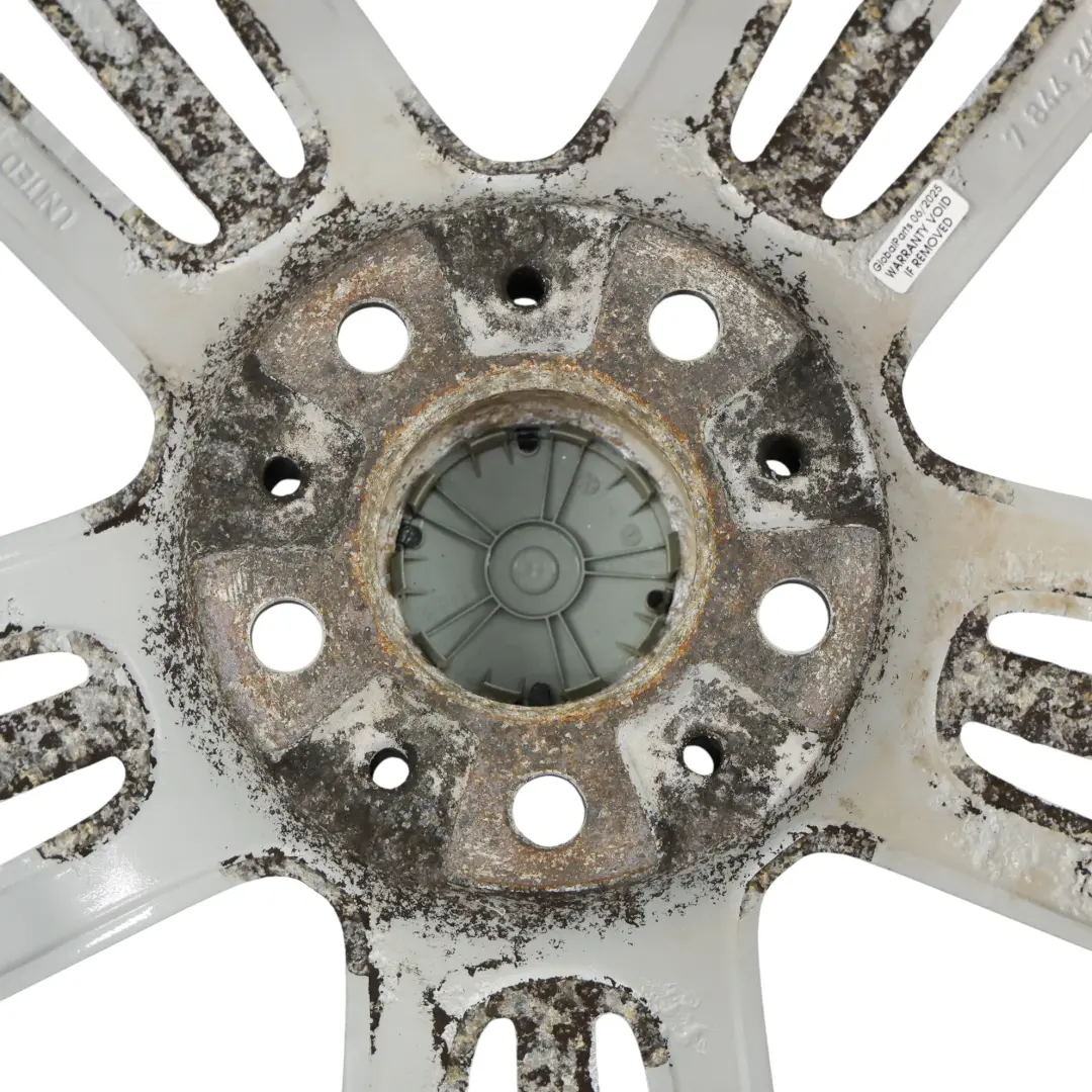 Rim BMW X3 F25 X4 F26 Silver Alloy 18" M Star Spoke 8J ET:43 to Wheel with Part number 7844249 Wheel Rim BMW X3 F25 X4 F26 Silver Alloy 18" M Star Spoke 8J ET:43 - SKU 7844249-4 - Part number 7844249