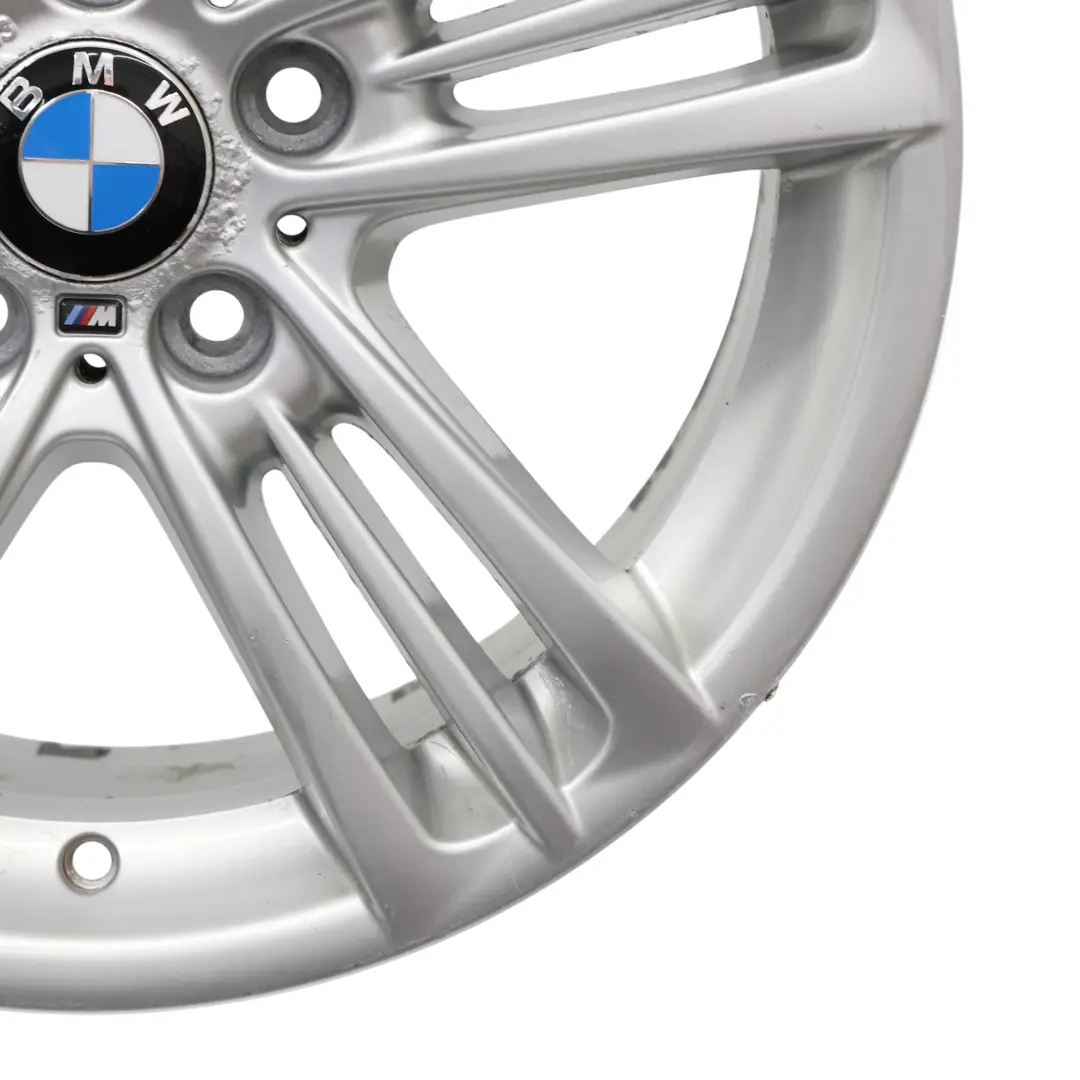 Rim BMW X3 F25 X4 F26 Silver Alloy 18" M Star Spoke 8J ET:43 to Wheel with Part number 7844249 Wheel Rim BMW X3 F25 X4 F26 Silver Alloy 18" M Star Spoke 8J ET:43 - SKU 7844249-4 - Part number 7844249