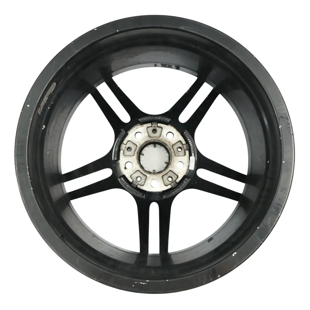 BMW E90 E91 Front Black Alloy Wheel Rim 19" M Double Spoke 313 8J ET:37 - SKU 7844343-6 - Part number 7844343