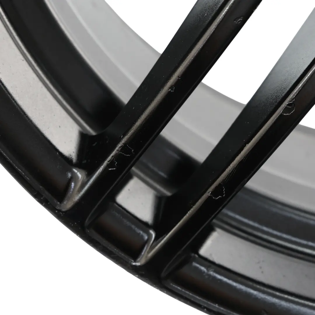 BMW E90 E91 Front Black Alloy Wheel Rim 19" M Double Spoke 313 8J ET:37 - SKU 7844343-6 - Part number 7844343