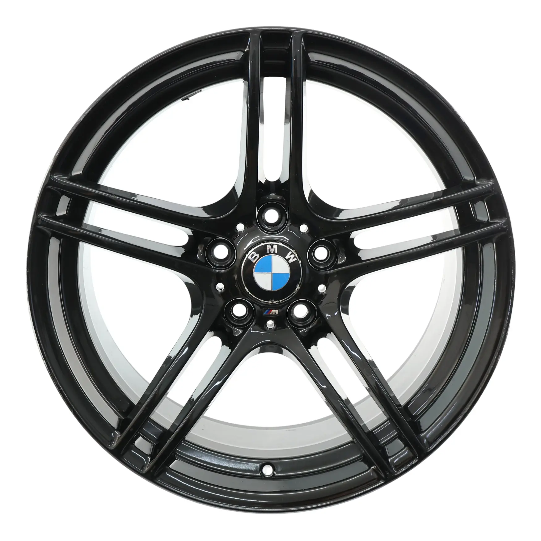 BMW E90 E91 E92 Noir Roue Jantes en Alliage 19" 9J Et :3 9 M Rayons Doubles 313