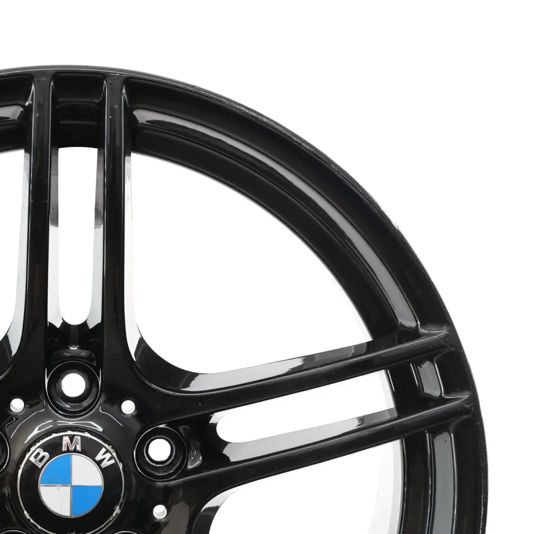 BMW E90 E91 E92 Negro llanta aleación 19 "9J ET:39 M radios dobles 313 - SKU 7844344-2 - Número de pieza 7844344
