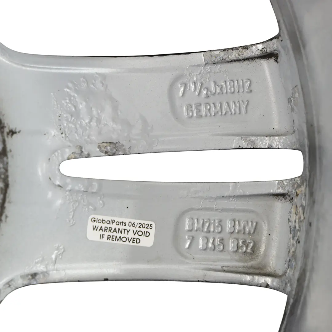 Felga Aluminiowa 18" 7,5J ET:45 do BMW F20 o numerze 7845852 BMW F20 Felga Aluminiowa 18" 7,5J ET:45 - SKU 7845852-3 - Numer Części 7845852