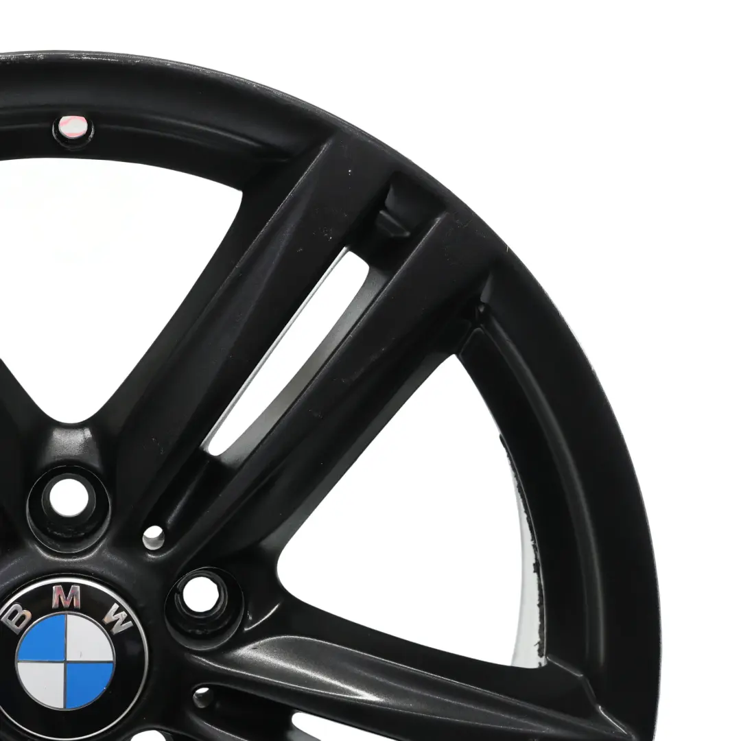Front Black Alloy Wheel Rim 18" 7,5J ET:45 M Star Spoke 386 to BMW F20 F21 with Part number 7845852 BMW F20 F21 Front Black Alloy Wheel Rim 18" 7,5J ET:45 M Star Spoke 386 - SKU 7845852-3 - Part number 7845852