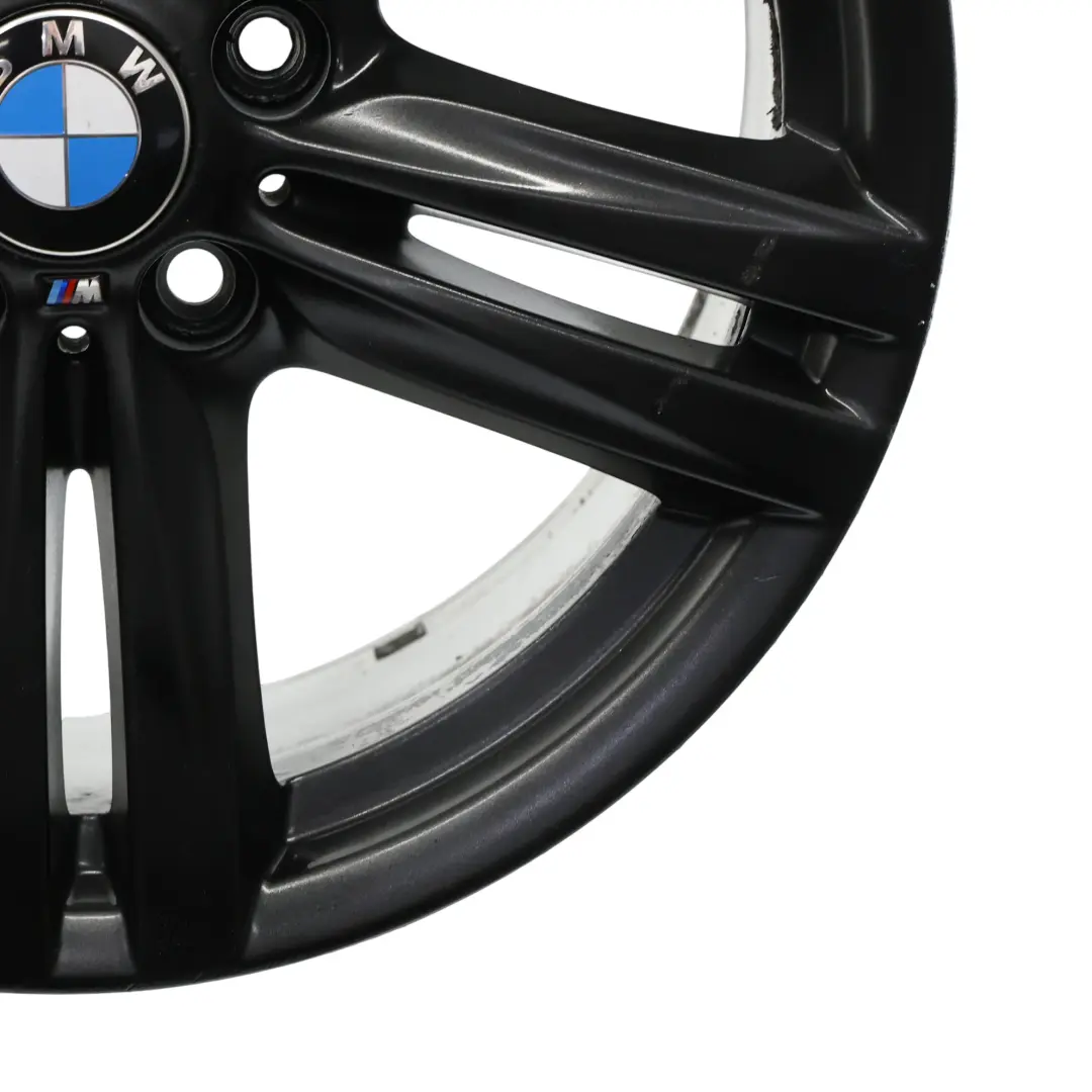 Llanta aleación negra delantera 18" 7,5J ET:45 M Star Spoke 386 para BMW F20 con número de pieza 7845852 BMW F20 Llanta aleación negra delantera 18" 7,5J ET:45 M Star Spoke 386 - SKU 7845852-3 - Número de pieza 7845852